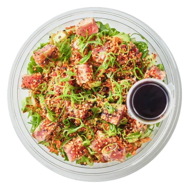 Tuna Tataki & Avocado Protein Bowl Raw (Avail. 11am - 7pm)