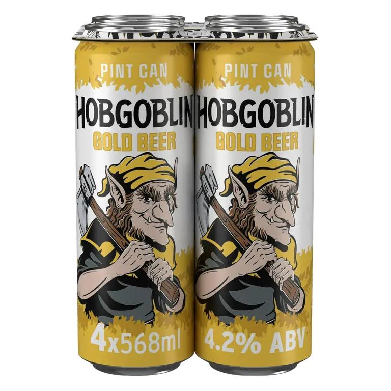 Gold Ale Beer Pint Can 4x568ml