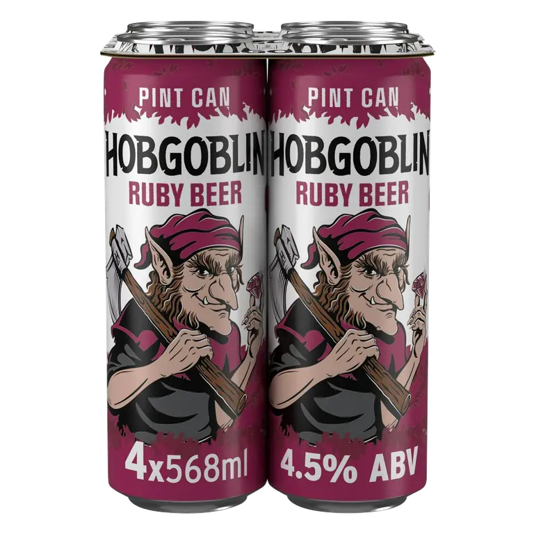 Ruby Ale Beer Pint Can 4x568ml