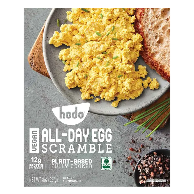 Plant-Based Vegan All-Day Egg Scramble