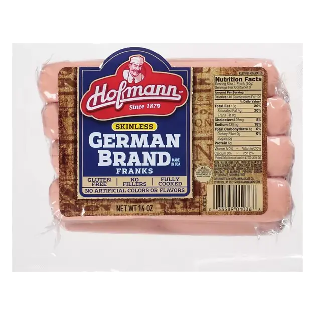 Franks, German Brand, Skinless