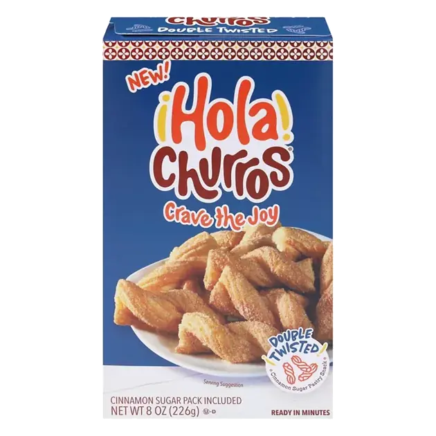 Double Twisted Cinnamon Sugar Pastry Snack