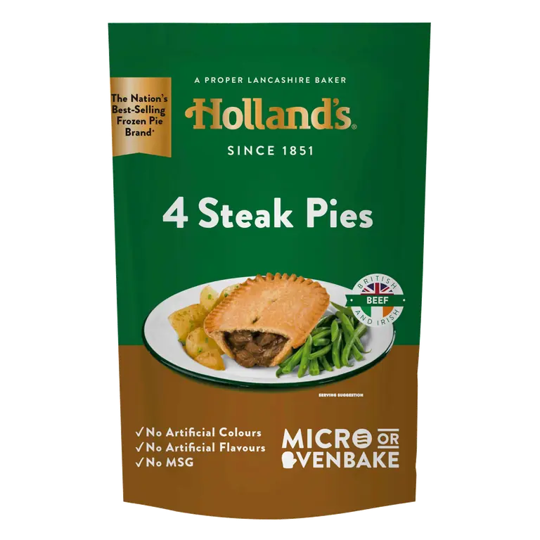 Holland's 4 Steak Pies