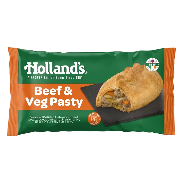 Beef & Vegetable Pasty 183g