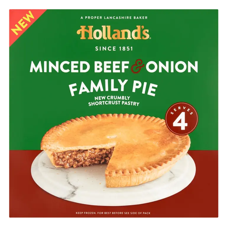 Minced Beef & Onion Pie