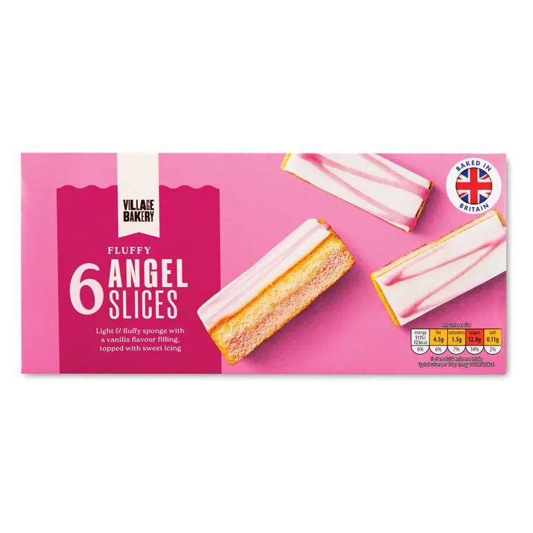 Angel Cake Slices