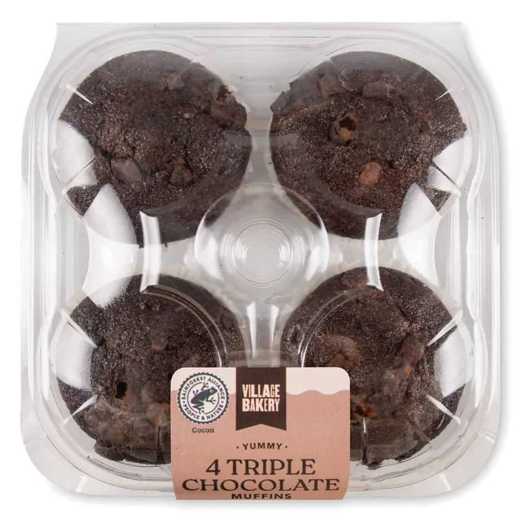 Triple Chocolate Muffins