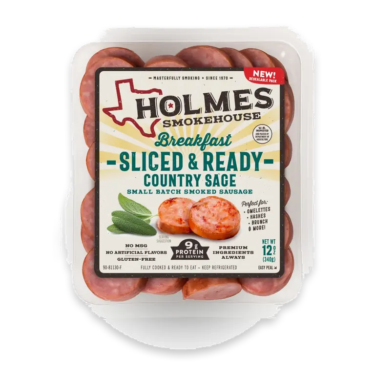 Breakfaced Sliced & Ready Country Sage Smoked Sausage