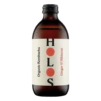 Ginger & Hibiscus Organic Kombucha