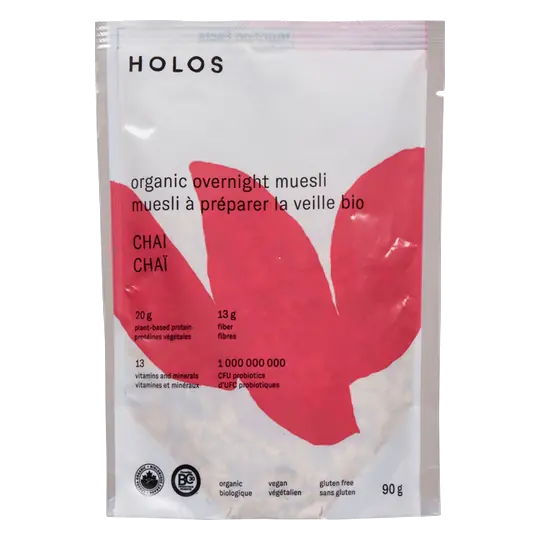 Organic Over Night Muesli Chai 90 g