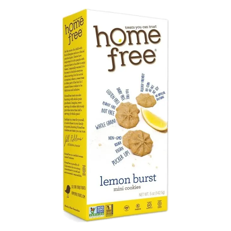 Lemon Burst Mini Cookies