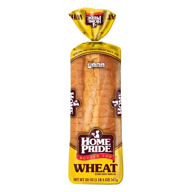 Butter Top Wheat Bread Sliced