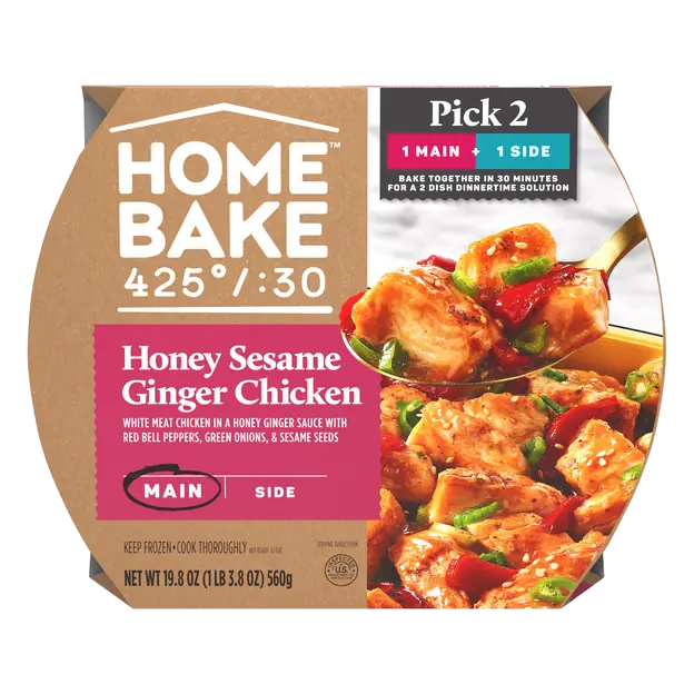HomeBake 425°/:30 Honey Sesame Ginger Chicken
