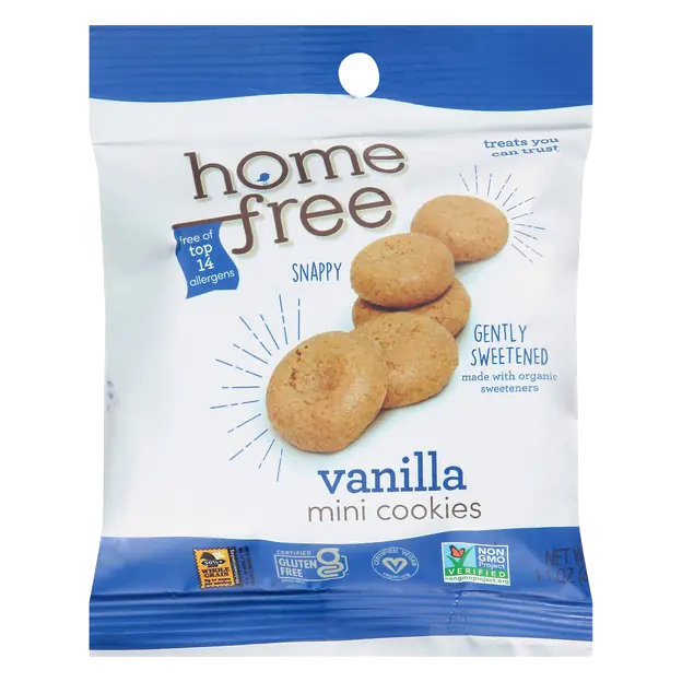 Gluten Free Mini Vanilla Cookies