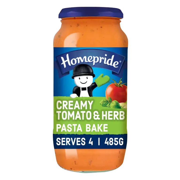 Pasta Bake Sauce Creamy Tomato and Herb 485g