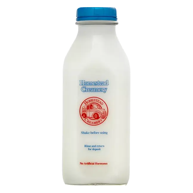 Milk, Homogenized, 2%