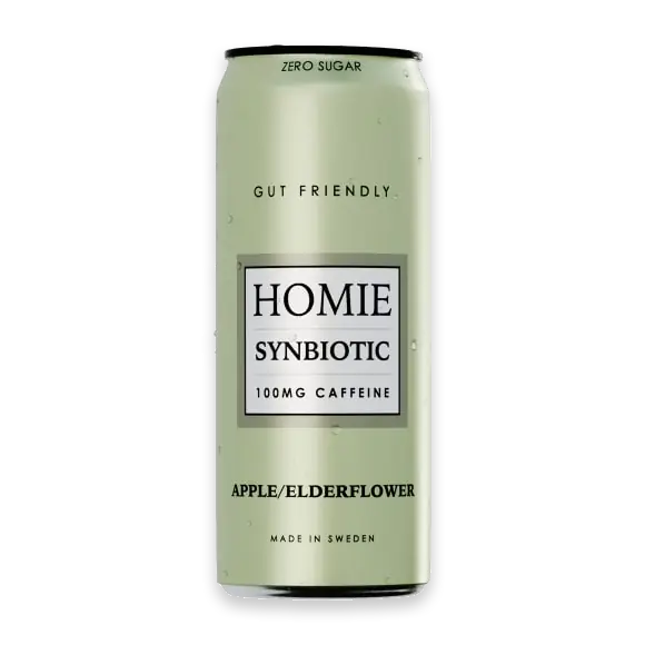 Homie Apple Elderflower Energidryck