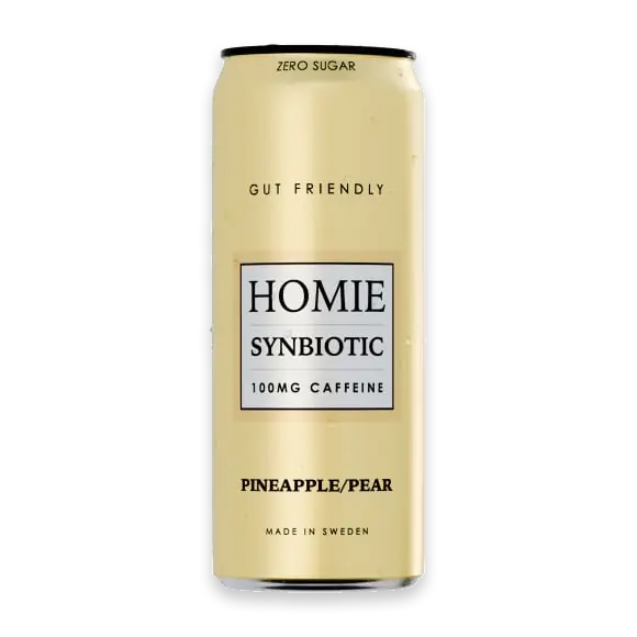Homie Wake Up Pineapple pear Energidryck