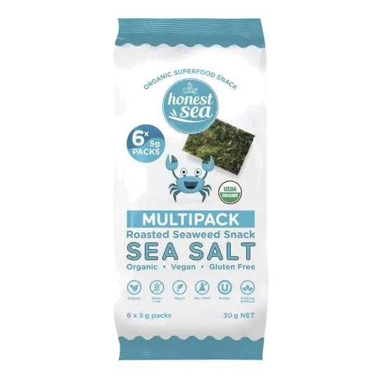 Seaweed Sea Salt Multipack 6x5g