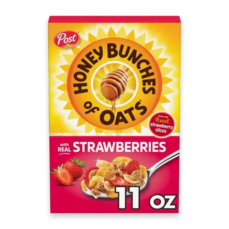 Post Honey Bunches of Oats with Strawberries Cereal, 11 oz