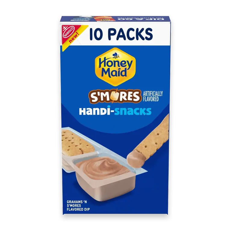 Handi-Snacks Honey Maid Graham Cracker Sticks 'N S'mores-Flavored Dip Multipack