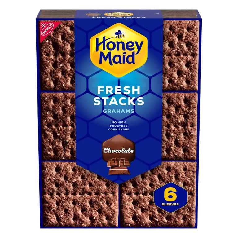 Honey Maid Grahams Stacks Chocolate Crackers, 12.2oz