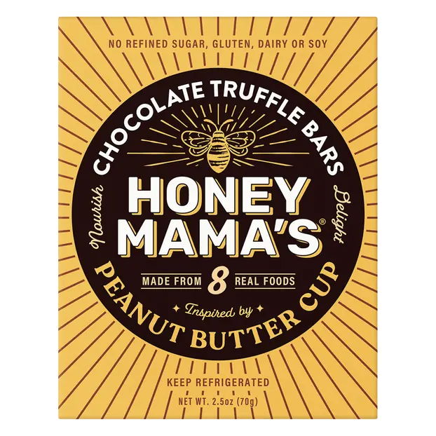 Peanut Butter Cup Chocolate Truffle Bars Refrigerated