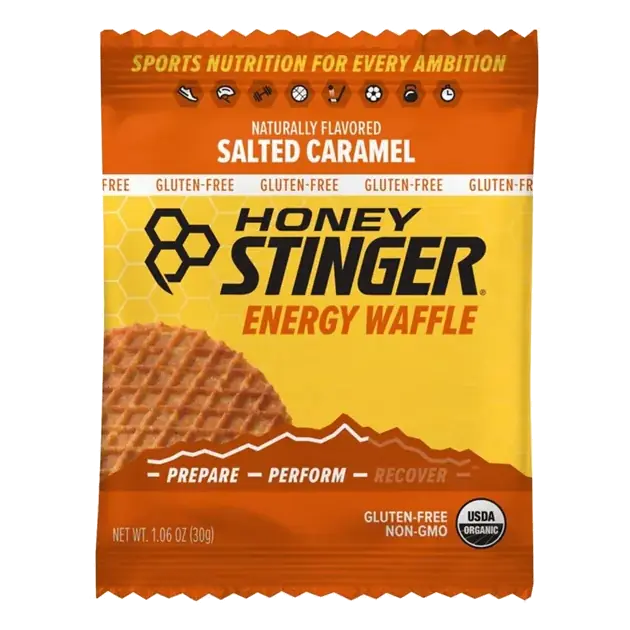 Energy Waffle, Gluten-Free, Salted Caramel