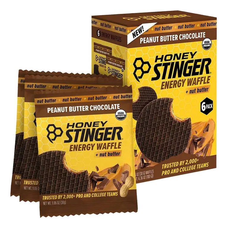 Honey Stinger Peanut Butter Chocolate Energy Bar, 1.31 oz/6 pk