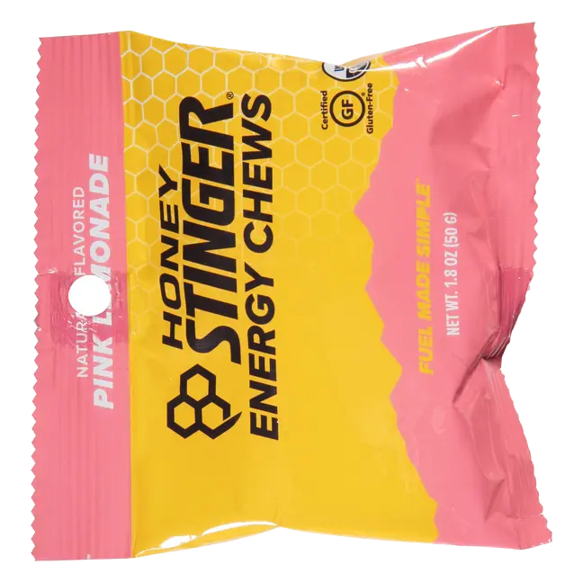 Honey Stinger Pink Lemonade Organic Energy Chews