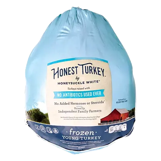 Frozen Young Honest Turkey