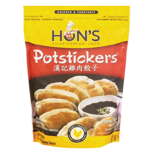 Hon's Frozen Potstickers Chicken & Vegetable 825 g