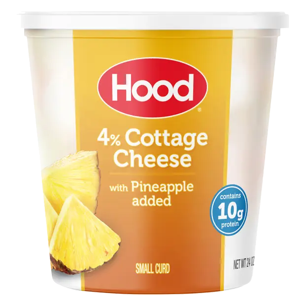 4% Small Curd Cottage Cheese with Pineapple