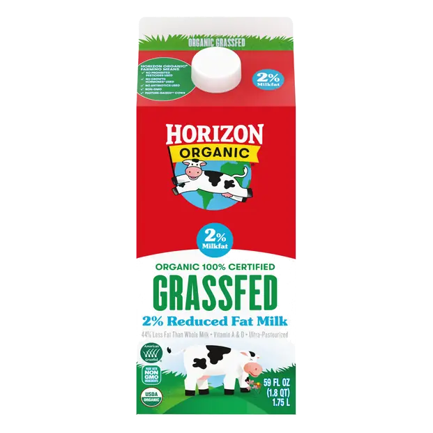 Grass-fed 2% Reduced Fat Milk