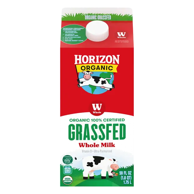 Grass-fed Vitamin D Whole Milk