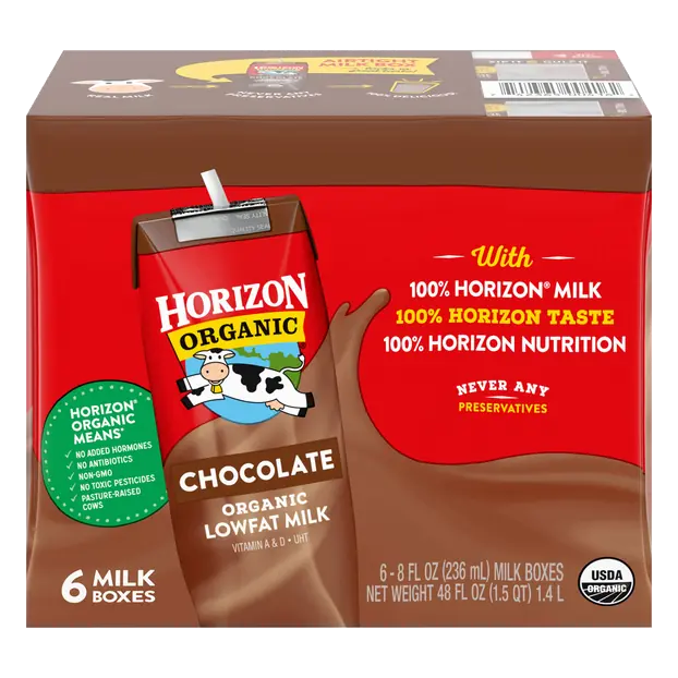 Low Fat Chocolate Milk - 6 pk Shelf Stable