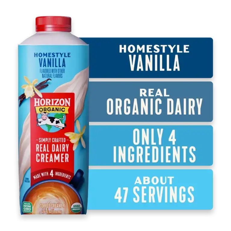 Real Dairy Homestyle Vanilla Coffee Creamer Carton