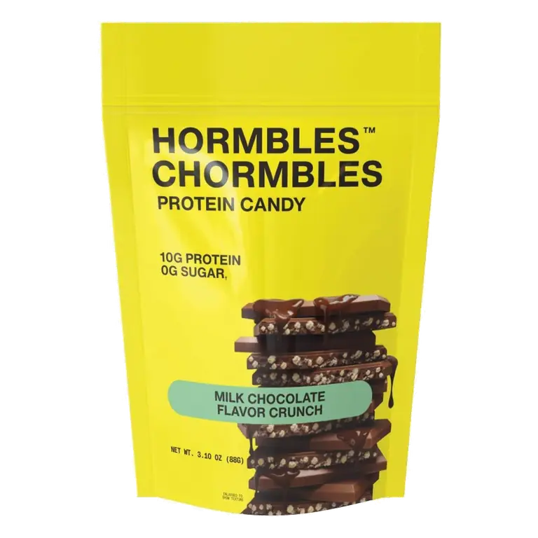 Hormbles Chormbles Classic Milk Chocolate Protein Candy Bag, 3.1oz