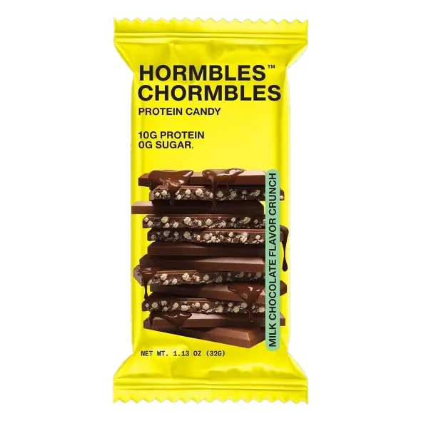 Hormbles Chormbles Classic Milk Chocolate Protein Candy Bar, 1.13 oz