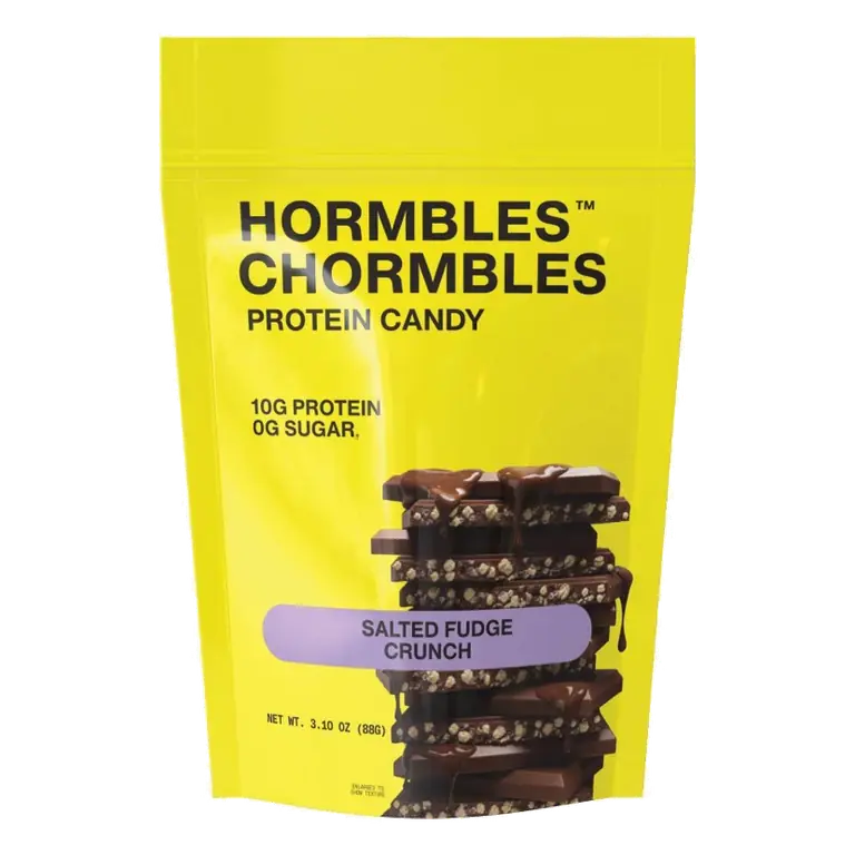 Hormbles Chormbles Salted Fudge Crisp Chocolate Protein Candy, 3.10oz
