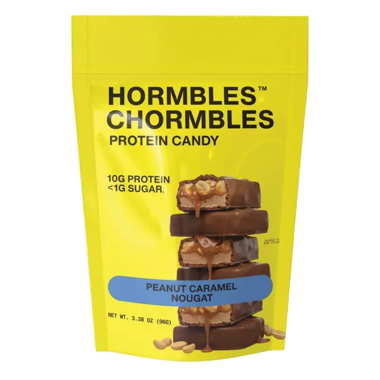 Hormbles Chormbles Peanut Caramel Nougat Chocolate Candy Bag, 3.38oz