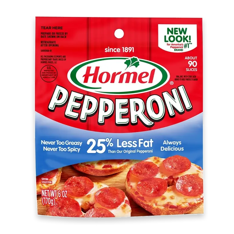 25% Less Fat Pepperoni