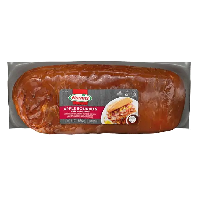 Apple Bourbon Flavor Pork Tenderloin