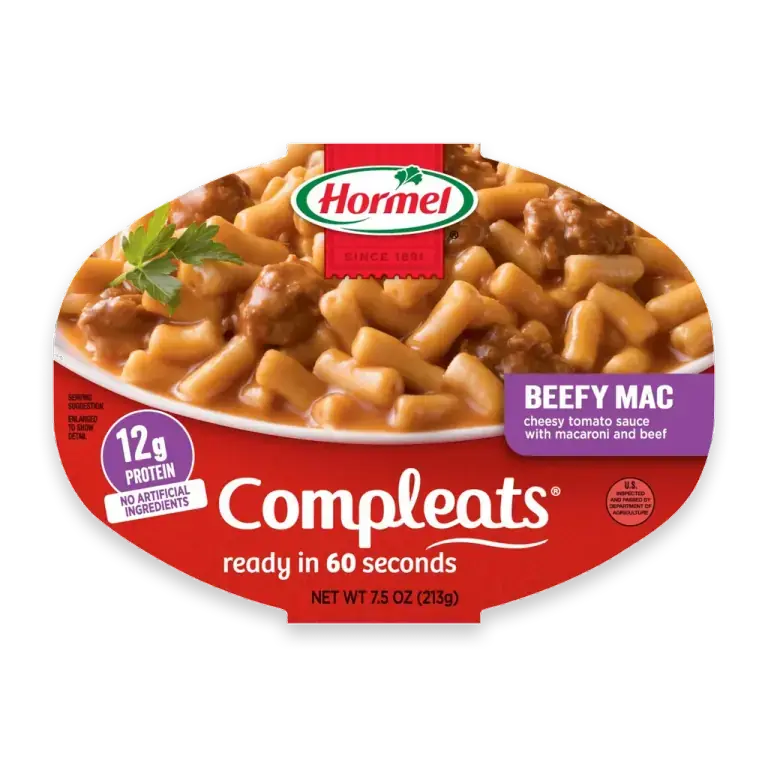 Compleats Beefy Mac Microwave Meal