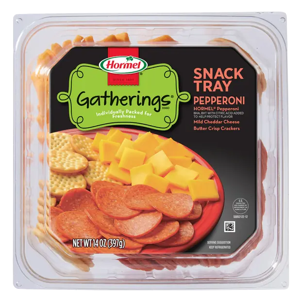 Gatherings Pepperoni & Cheese Snack Tray