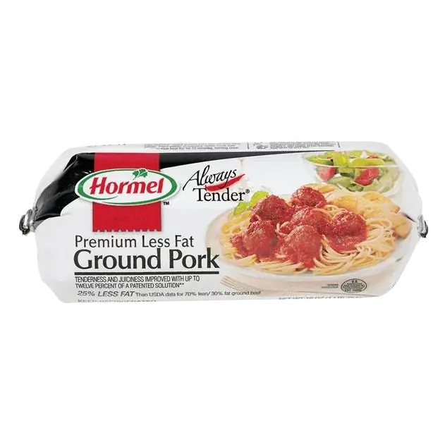 Hormel Ground Pork 80% Lean 20% Fat