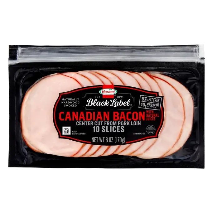 Hormel Fully Cooked Premium Canadian Style Bacon, 6oz