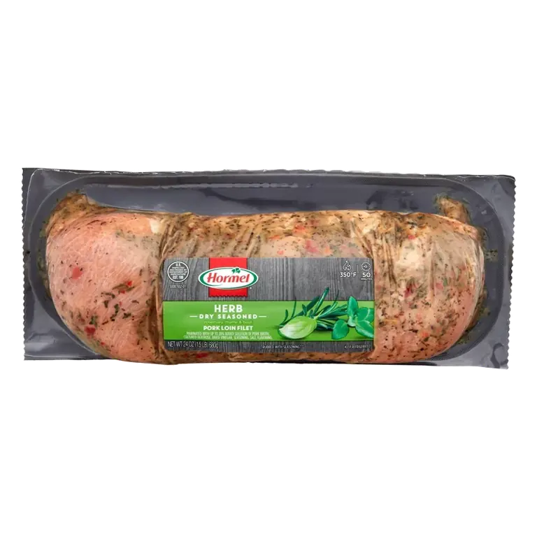 Hormel Herb Dry Seasoned Pork Loin Filet, 24oz