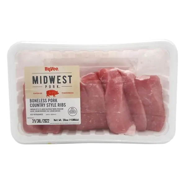 Hy-Vee Boneless Country Style Ribs