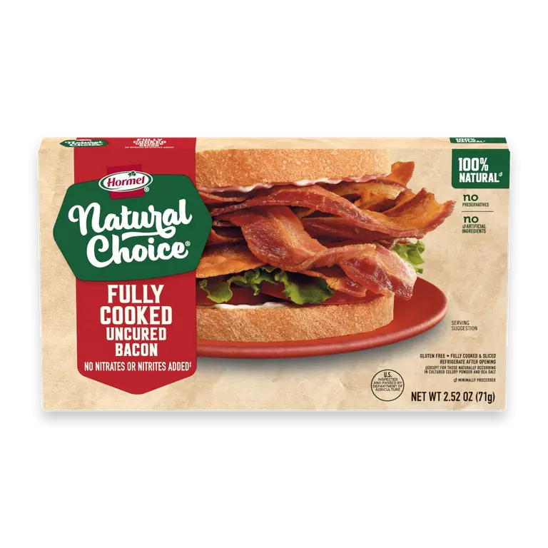 Natural Choice Fully Cooked Uncured Bacon